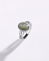 Precious Cat'S Eye (Lehsunia) Ring in 925 Sterling Silver - Shakti