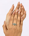 Natural Cat'S Eye (Lehsunia) Ring in 925 Sterling Silver - Shakti