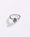Prosperity Cat'S Eye (Lehsunia) Ring in 925 Sterling Silver - Shakti