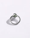 Prosperity Cat'S Eye (Lehsunia) Ring in 925 Sterling Silver - Shakti