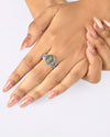Forever Cat'S Eye (Lehsunia) Ring in 925 Sterling Silver - Shakti