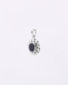 Florent Blue Sapphire Pendant in 925 Silver