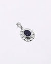 Florent Blue Sapphire Pendant in 925 Silver