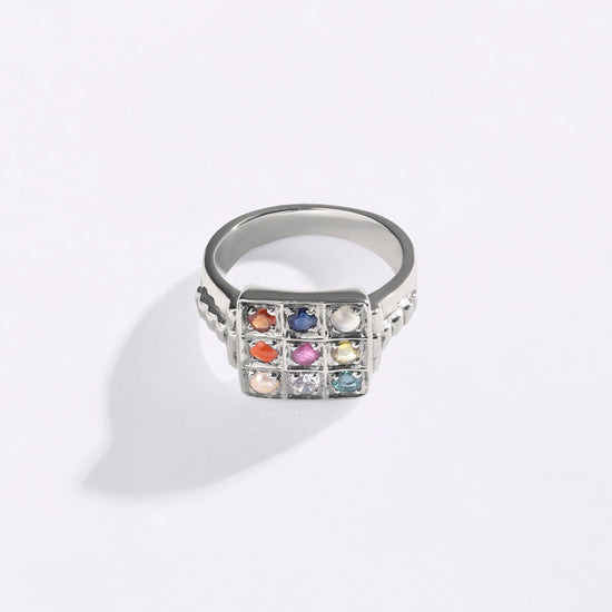 Navaratna stone ring