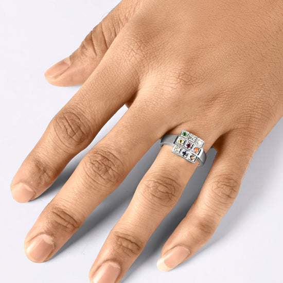 Navaratna ring for female