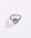 Charming Navratna (Navgrah) Ring in 925 Sterling Silver