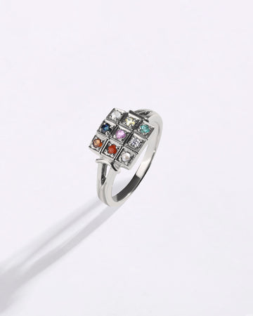 Navratna gemstone ring