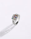 Cherished Navratna (Navgrah) Ring in 925 Sterling Silver