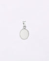 Plain Opal Pendant in 925 Silver