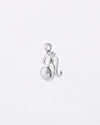 Eternal Om Pearl Pendant in 925 Silver