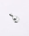 Half Moon Pearl Pendant in 925 Silver