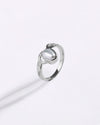 Infinity Pearl (Moti) Ring in 925 Sterling Silver - Shakti U