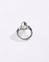 Essential Pearl (Moti) Ring in 925 Sterling Silver - Shakti U