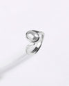 Bliss Pearl (Moti) Ring in 925 Sterling Silver - Shakti U