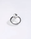 Minimalist Pearl (Moti) Ring in 925 Sterling Silver - Shakti U
