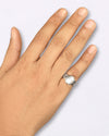 Supreme Pearl (Moti) Ring in 925 Sterling Silver - Shakti U