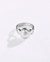 Glorious Pearl (Moti) Ring in 925 Sterling Silver - Shakti U