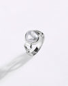 Glorious Pearl (Moti) Ring in 925 Sterling Silver - Shakti U