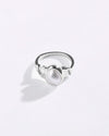 Authentic Pearl (Moti) Ring in 925 Sterling Silver - Shakti U