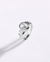 Authentic Pearl (Moti) Ring in 925 Sterling Silver - Shakti U