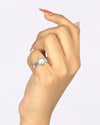 Authentic Pearl (Moti) Ring in 925 Sterling Silver - Shakti U