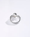 Divine Pearl (Moti) Ring in 925 Sterling Silver - Shakti U