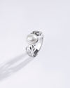 Divine Pearl (Moti) Ring in 925 Sterling Silver - Shakti U