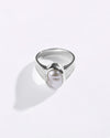 Vintage Pearl (Moti) Ring in 925 Sterling Silver - Shakti U