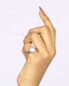 Majestic Pearl (Moti) Ring in 925 Sterling Silver - Shakti U