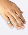 Unique Pearl (Moti) Ring in 925 Sterling Silver - Shakti U