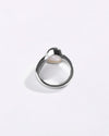 Vibrant Pearl (Moti) Ring in 925 Sterling Silver - Shakti U