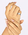 Vibrant Pearl (Moti) Ring in 925 Sterling Silver - Shakti U