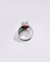 Premium GARNET (GOMED) Ring in 925 Silver - #1224B - Myra