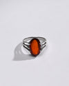 Royal Garnet (Gomed) Ring – 925 Silver - #1237N6 - Myra