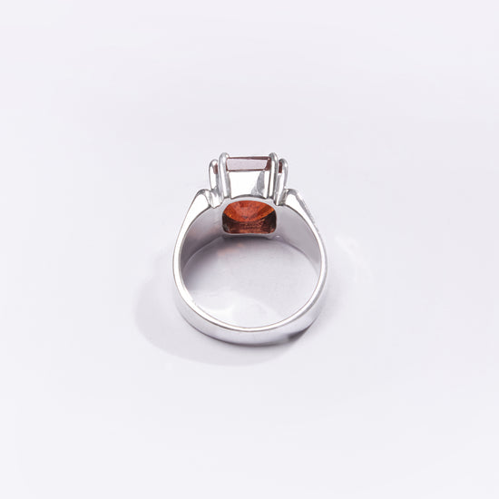 Premium GARNET (GOMED) Ring in 925 Silver - #1111N8 - Myra