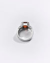 Premium GARNET (GOMED) Ring in 925 Silver - #1199N8 - Myra