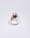 Premium GARNET (GOMED) Ring in 925 Silver - #1200B - Myra