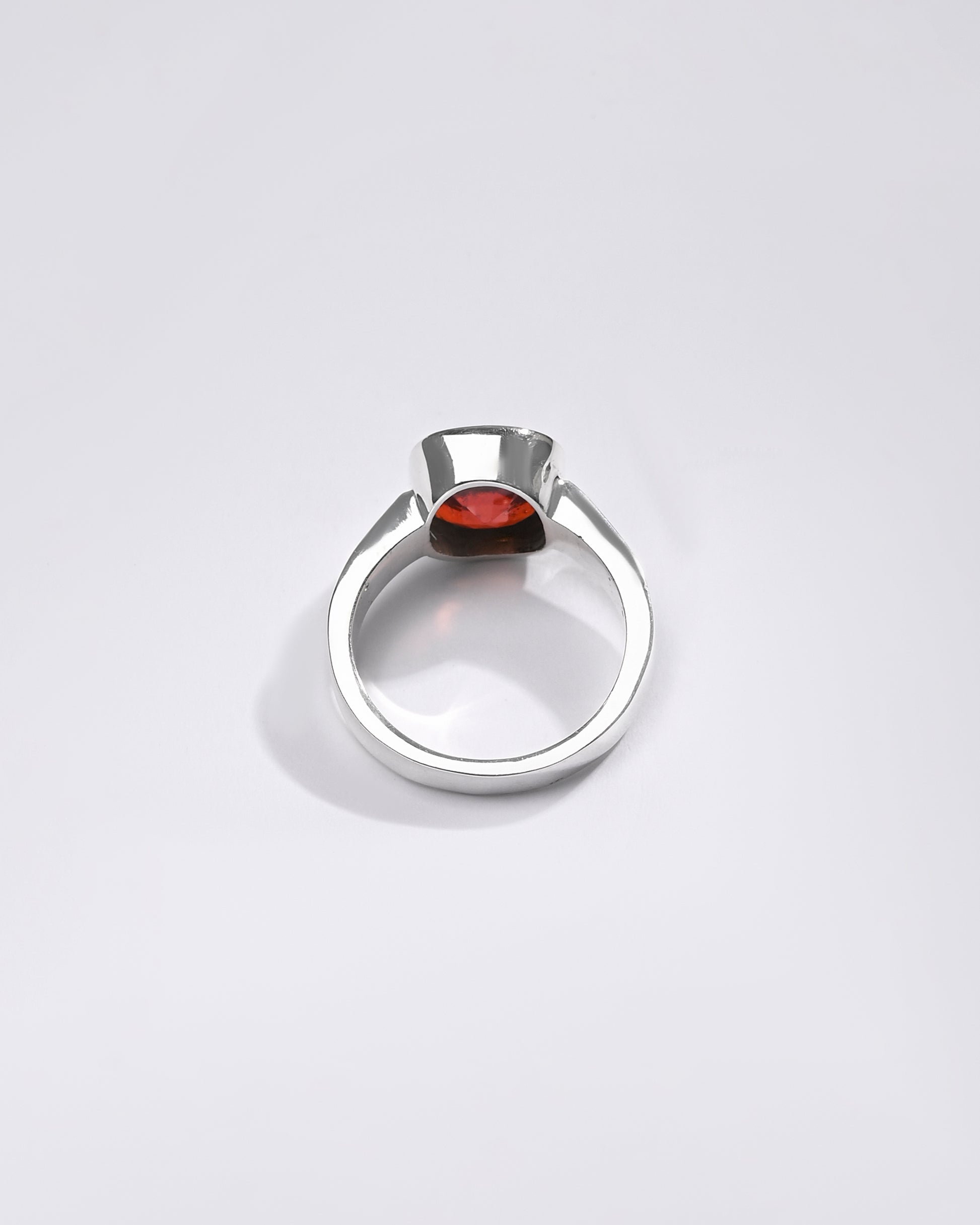 Premium GARNET (GOMED) Ring in 925 Silver - #1200B - Myra