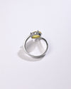 Dreamy Yellow Sapphire (Pukhraj) Ring in 925 Sterling Silver - Urja