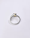 Promise Yellow Sapphire (Pukhraj) Ring in 925 Sterling Silver - Urja