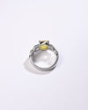 Rolex Yellow Sapphire (Pukhraj) Ring in 925 Sterling Silver - Urja