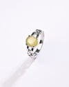 Rolex Yellow Sapphire (Pukhraj) Ring in 925 Sterling Silver - Urja
