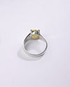 Vintage Yellow Sapphire (Pukhraj) Ring in 925 Sterling Silver - Urja