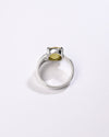Majestic Yellow Sapphire (Pukhraj) Ring in 925 Sterling Silver - Urja