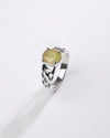 Supreme Yellow Sapphire (Pukhraj) Ring in 925 Sterling Silver - Urja