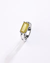 Authentic Certified Yellow Sapphire Ring from Myra Gems