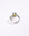 Celestial Yellow Sapphire (Pukhraj) Ring in 925 Sterling Silver - Shakti
