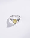 Exclusive Yellow Sapphire (Pukhraj) Ring in 925 Sterling Silver - Shakti