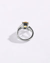 Superior Golden Topaz (Sunahara Pukhraj) Ring in 925 Sterling Silver - Urja
