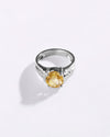 Royal Golden Topaz (Sunahara Pukhraj) Ring in 925 Sterling Silver - Urja
